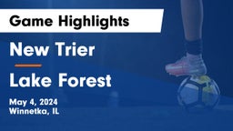 New Trier  vs Lake Forest  Game Highlights - May 4, 2024