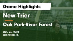 New Trier  vs Oak Park-River Forest  Game Highlights - Oct. 26, 2021