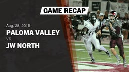 Recap: Paloma Valley  vs. JW North  2015