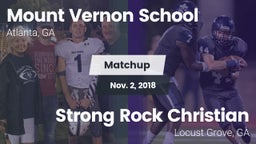 Matchup: Mount Vernon vs. Strong Rock Christian  2018