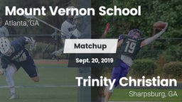 Matchup: Mount Vernon vs. Trinity Christian  2019