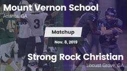 Matchup: Mount Vernon vs. Strong Rock Christian  2019