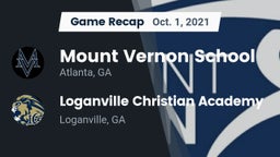 Recap: Mount Vernon School vs. Loganville Christian Academy  2021