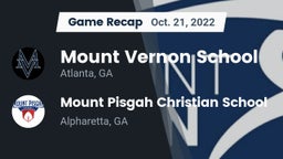 Recap: Mount Vernon School vs. Mount Pisgah Christian School 2022
