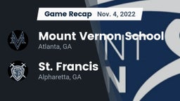 Recap: Mount Vernon School vs. St. Francis  2022