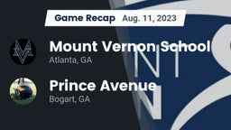 Recap: Mount Vernon School vs. Prince Avenue  2023