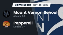 Recap: Mount Vernon School vs. Pepperell  2023