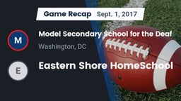 Recap: Model Secondary School for the Deaf vs. Eastern Shore HomeSchool 2017