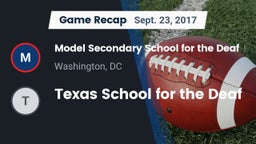 Recap: Model Secondary School for the Deaf vs. Texas School for the Deaf 2017