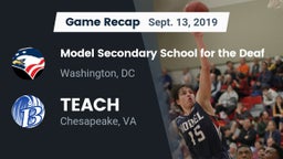 Recap: Model Secondary School for the Deaf vs. TEACH 2019