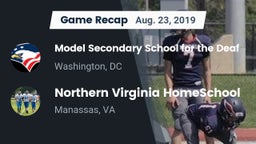 Recap: Model Secondary School for the Deaf vs. Northern Virginia HomeSchool  2019