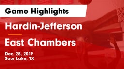 Hardin-Jefferson  vs East Chambers  Game Highlights - Dec. 28, 2019