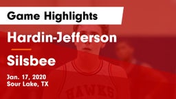 Hardin-Jefferson  vs Silsbee  Game Highlights - Jan. 17, 2020