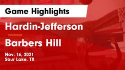 Hardin-Jefferson  vs Barbers Hill  Game Highlights - Nov. 16, 2021