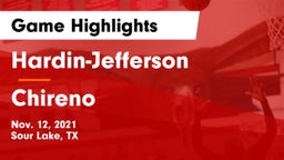 Hardin-Jefferson  vs Chireno  Game Highlights - Nov. 12, 2021
