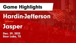 Hardin-Jefferson  vs Jasper  Game Highlights - Dec. 29, 2023