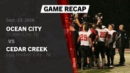 Recap: Ocean City  vs. Cedar Creek  2016