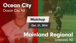 Matchup: Ocean City High vs. Mainland Regional  2016