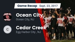 Recap: Ocean City  vs. Cedar Creek  2017