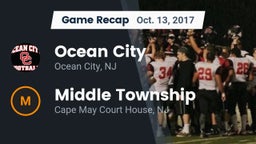 Recap: Ocean City  vs. Middle Township  2017