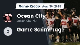 Recap: Ocean City  vs. Game Scrimmage 2018