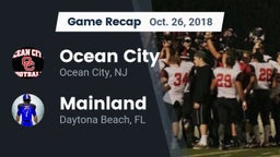 Recap: Ocean City  vs. Mainland  2018