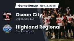Recap: Ocean City  vs. Highland Regional  2018