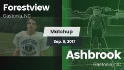 Matchup: Forestview High vs. Ashbrook  2017