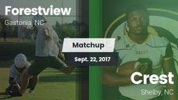 Matchup: Forestview High vs. Crest  2017