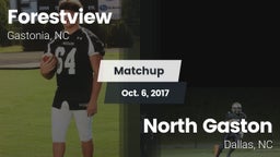 Matchup: Forestview High vs. North Gaston  2017