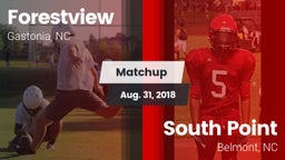 Matchup: Forestview High vs. South Point  2018