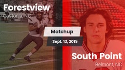 Matchup: Forestview High vs. South Point  2019