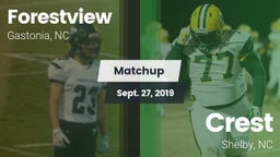 Matchup: Forestview High vs. Crest  2019