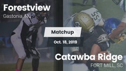 Matchup: Forestview High vs. Catawba Ridge  2019
