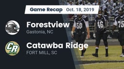 Recap: Forestview  vs. Catawba Ridge  2019