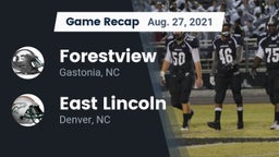 Recap: Forestview  vs. East Lincoln  2021