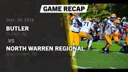 Recap: Butler  vs. North Warren Regional  2016