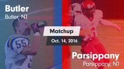 Matchup: Butler  vs. Parsippany  2016
