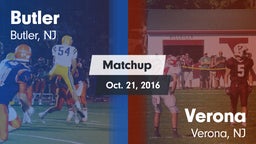 Matchup: Butler  vs. Verona  2016