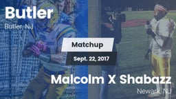 Matchup: Butler  vs. Malcolm X Shabazz   2017