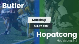 Matchup: Butler  vs. Hopatcong  2017