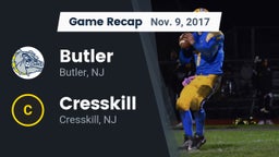 Recap: Butler  vs. Cresskill  2017
