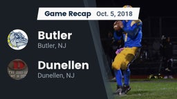 Recap: Butler  vs. Dunellen  2018