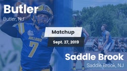 Matchup: Butler  vs. Saddle Brook  2019