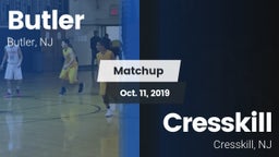 Matchup: Butler  vs. Cresskill  2019
