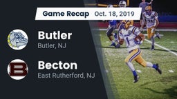 Recap: Butler  vs. Becton  2019