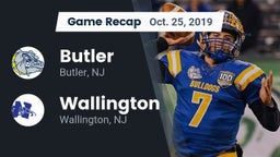Recap: Butler  vs. Wallington  2019