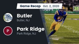Recap: Butler  vs. Park Ridge  2020
