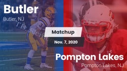 Matchup: Butler  vs. Pompton Lakes  2020