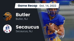 Recap: Butler  vs. Secaucus  2022